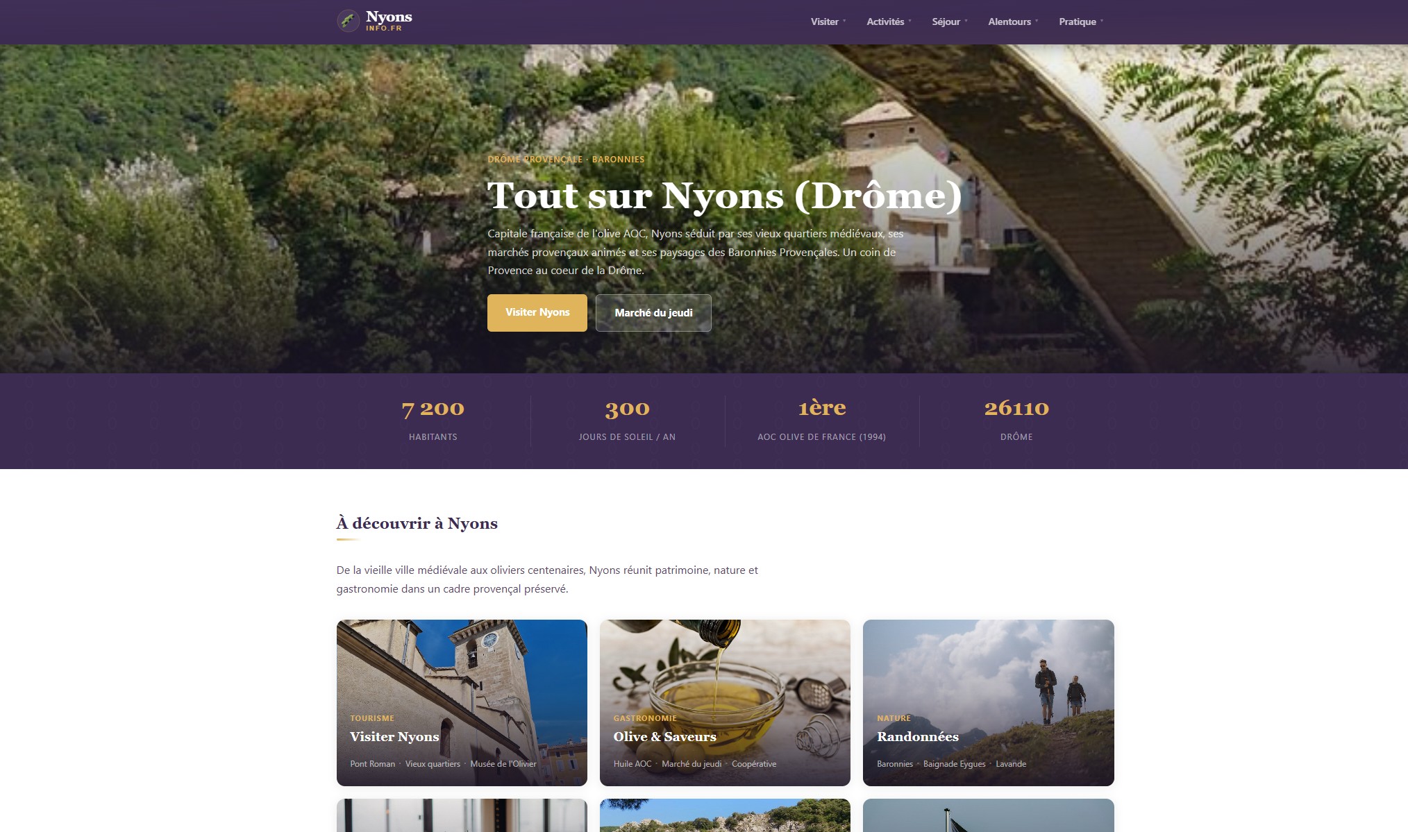 Nyons-info — site local Drôme provençale